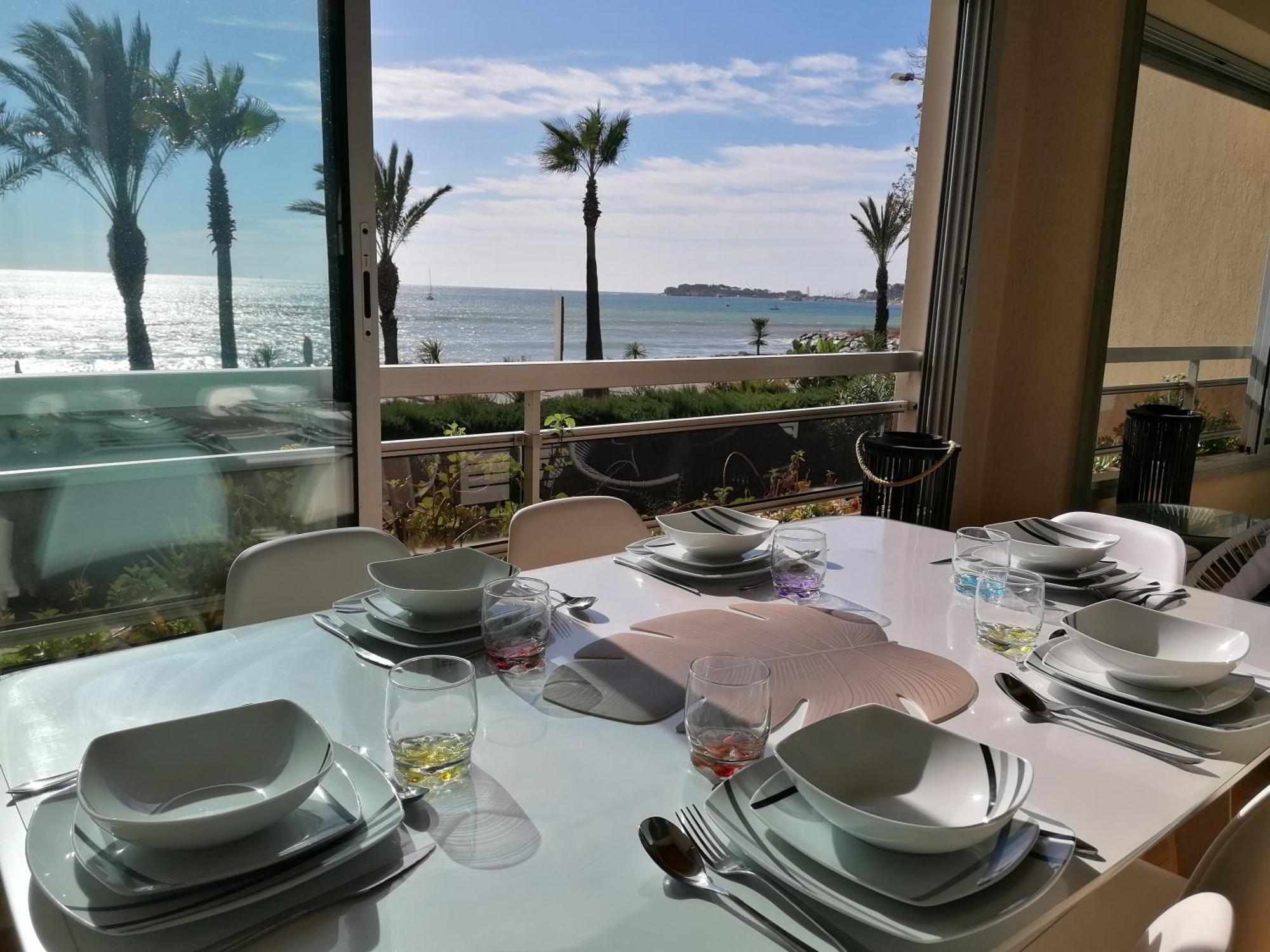"Le Palmier Dore", Cosy T3 A 3 Minutes A Pied Des Plages, Parking Et Clim Sanary-sur-Mer Exterior foto