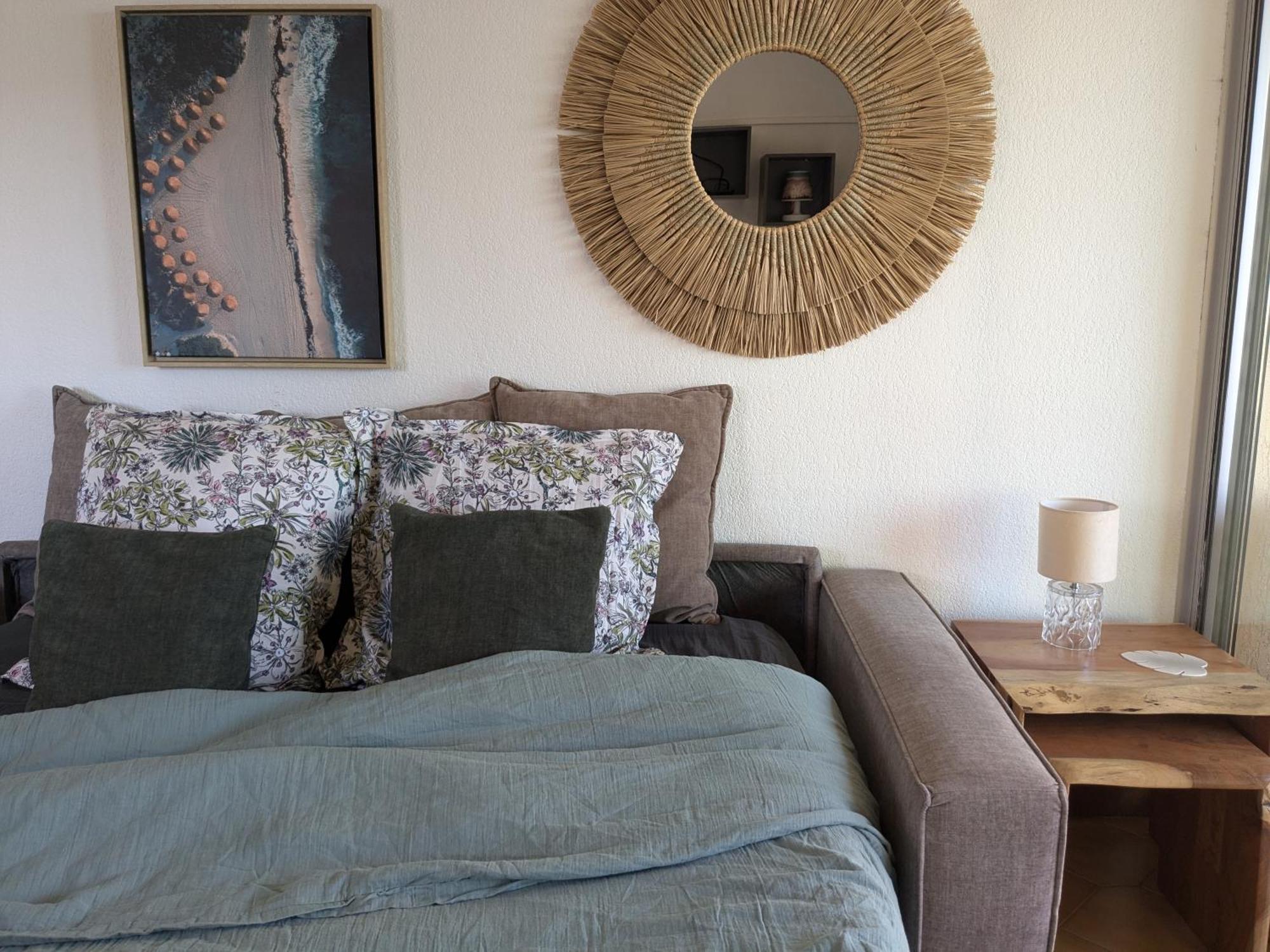 "Le Palmier Dore", Cosy T3 A 3 Minutes A Pied Des Plages, Parking Et Clim Sanary-sur-Mer Exterior foto
